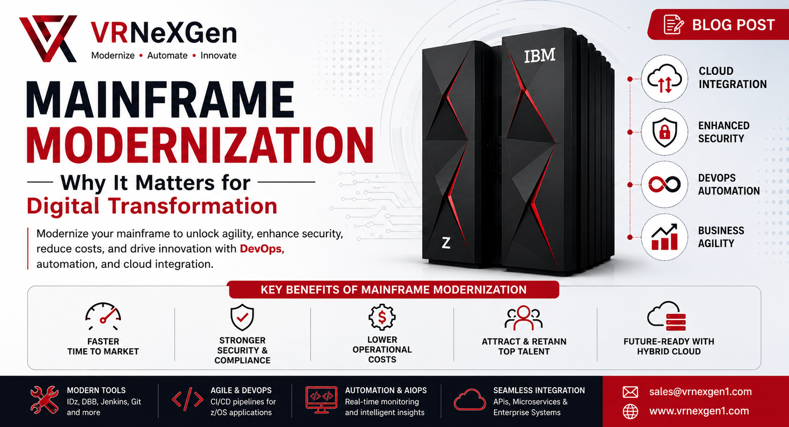 Why Mainframe Modernization