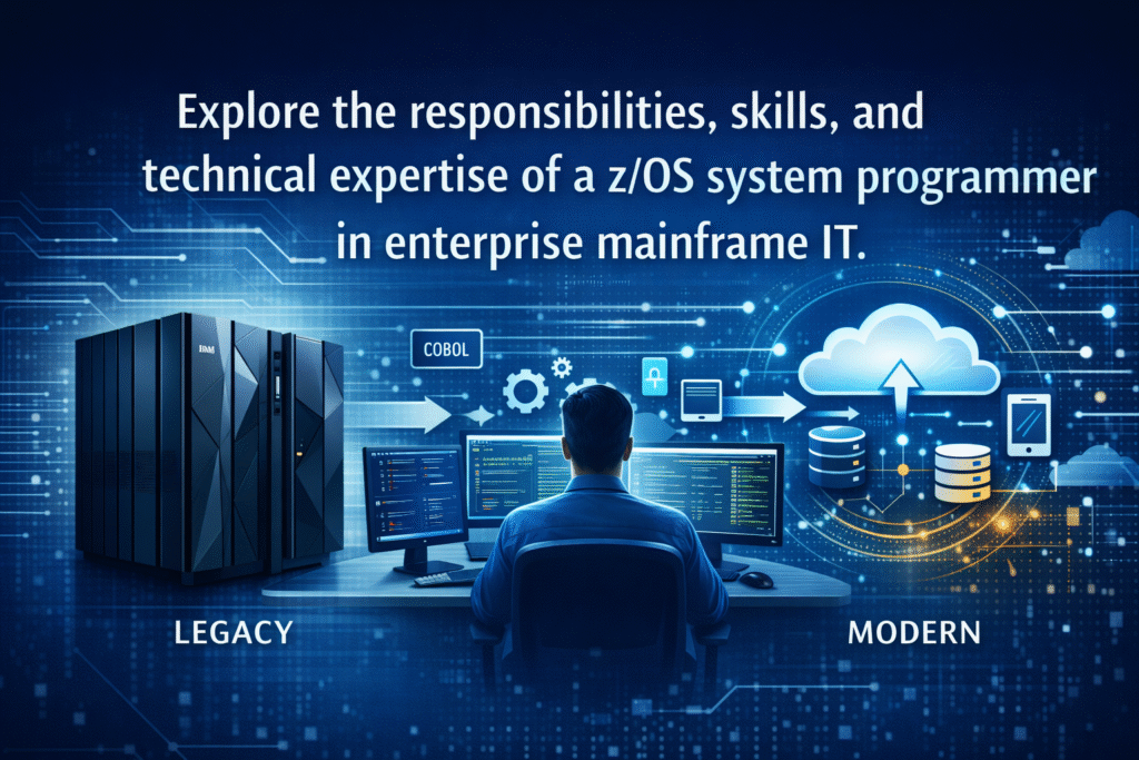 z/Os system programmer
